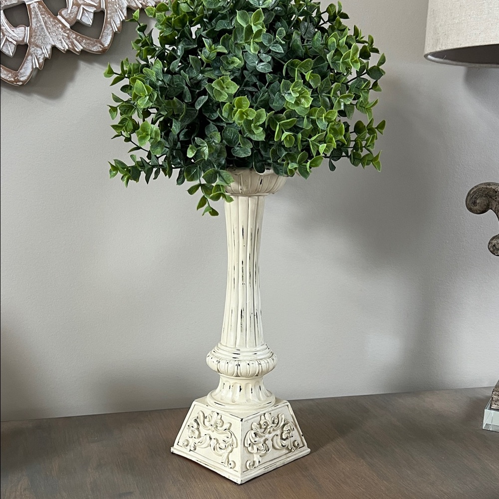 Elegant Cream Candle holder